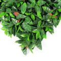 decorative pvc coated artificial leaf garden hedge mat fences